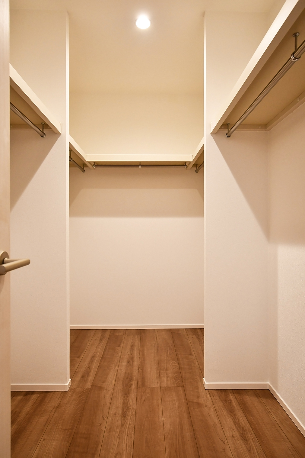 注文住宅のウォークインクローゼット