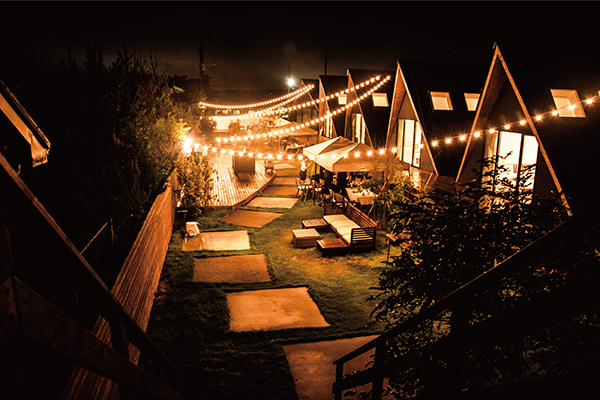 グランピング・リゾート事業旅先での思い出に心躍る宿泊体験を