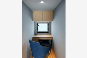 新しいライフスタイル提案。1畳書斎兼寝室設計